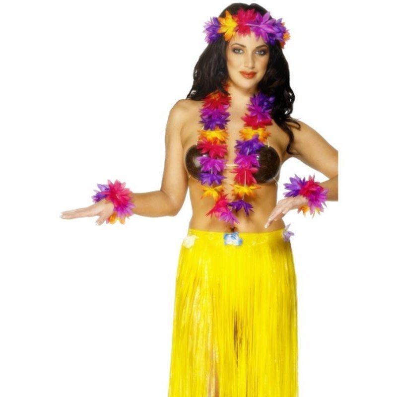 Hawaiian 4 Piece Set - Jokers Costume Mega Store