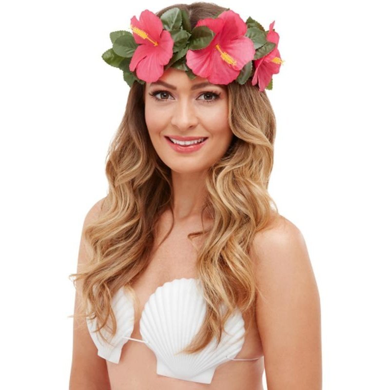 Hawaiian Luau Tiki Kit, Green & Pink - Jokers Costume Mega Store