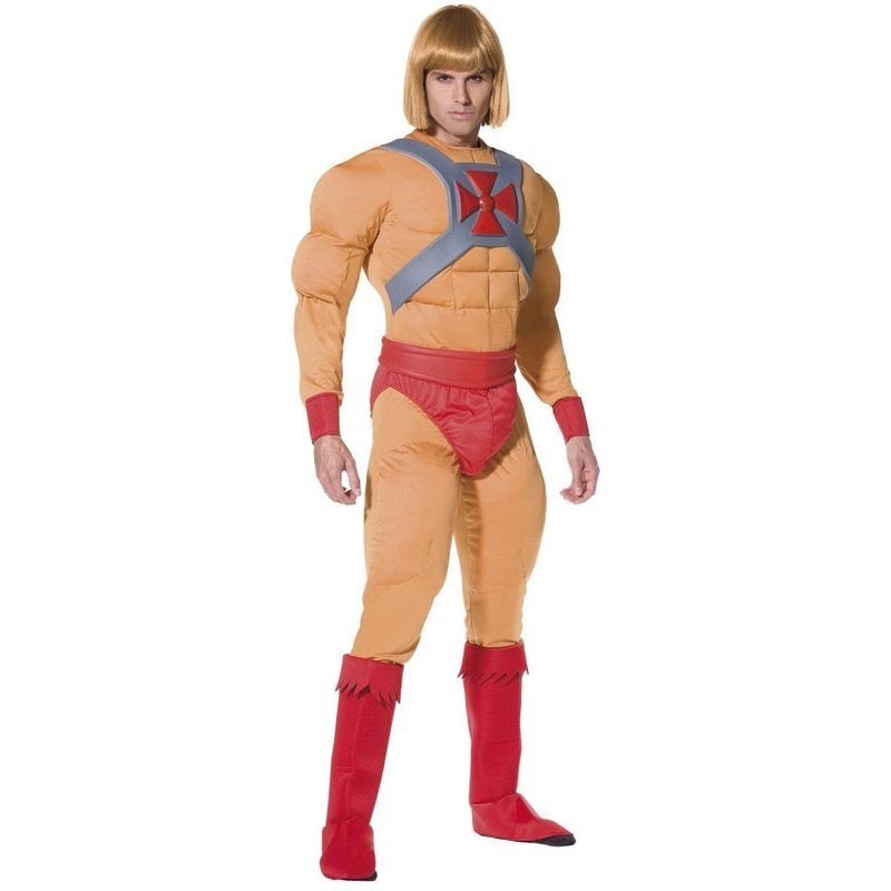 He Man/Prince Adam Muscle Costume - Jokers Costume Mega Store
