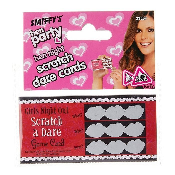 Hen Night Dare Scratch Cards - Jokers Costume Mega Store