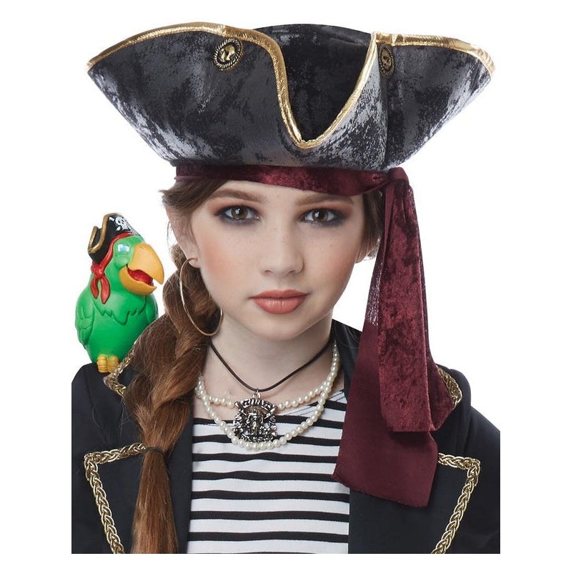 High Seas Captain Girl's Costume - Jokers Costume Mega Store