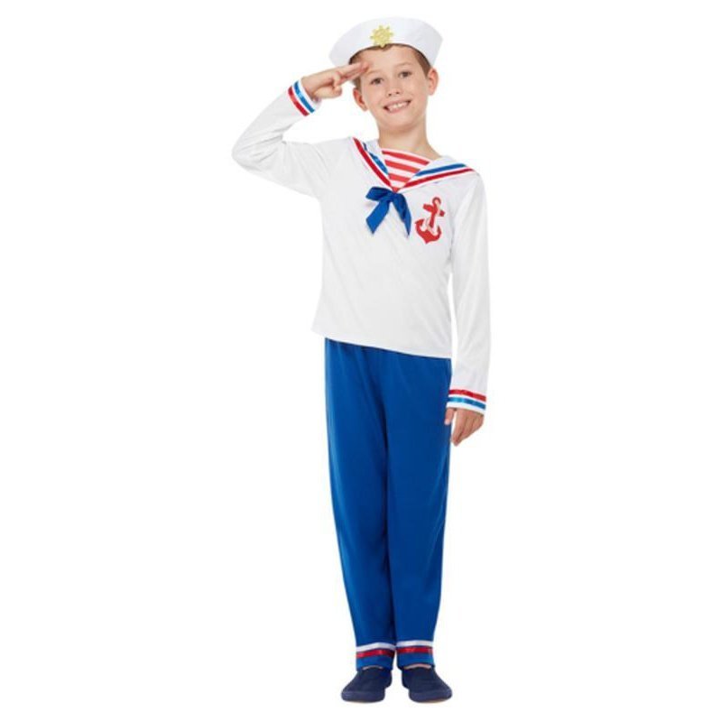 High Seas Sailor Costume, Boy - Jokers Costume Mega Store