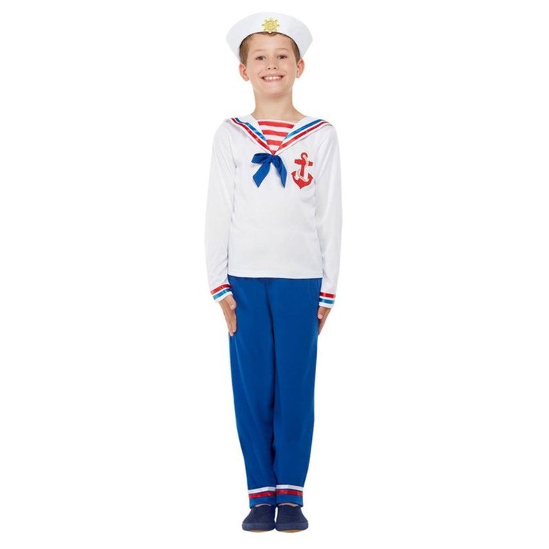 High Seas Sailor Costume, Boy - Jokers Costume Mega Store