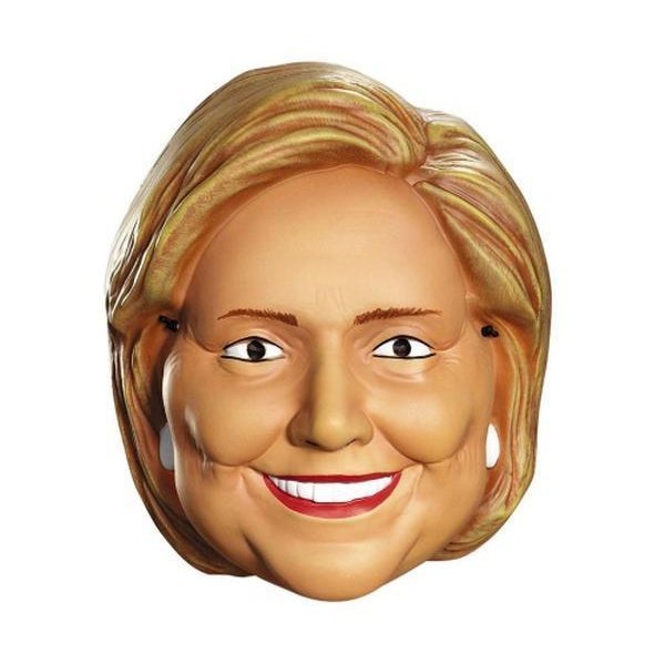 Hilary Clinton Vacuform 1/2 Mask - Jokers Costume Mega Store