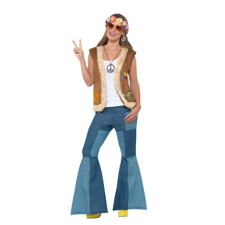 Hippie Waistcoat - Jokers Costume Mega Store