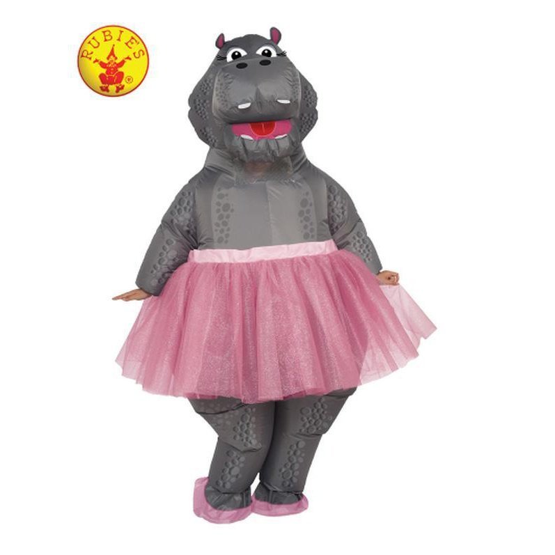 Hippo Inflatable Costume Size Std - Jokers Costume Mega Store
