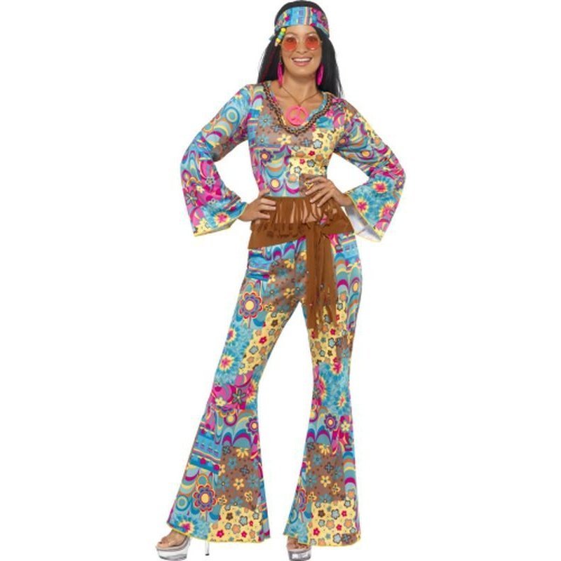 Hippy Flower Power Costume - Jokers Costume Mega Store
