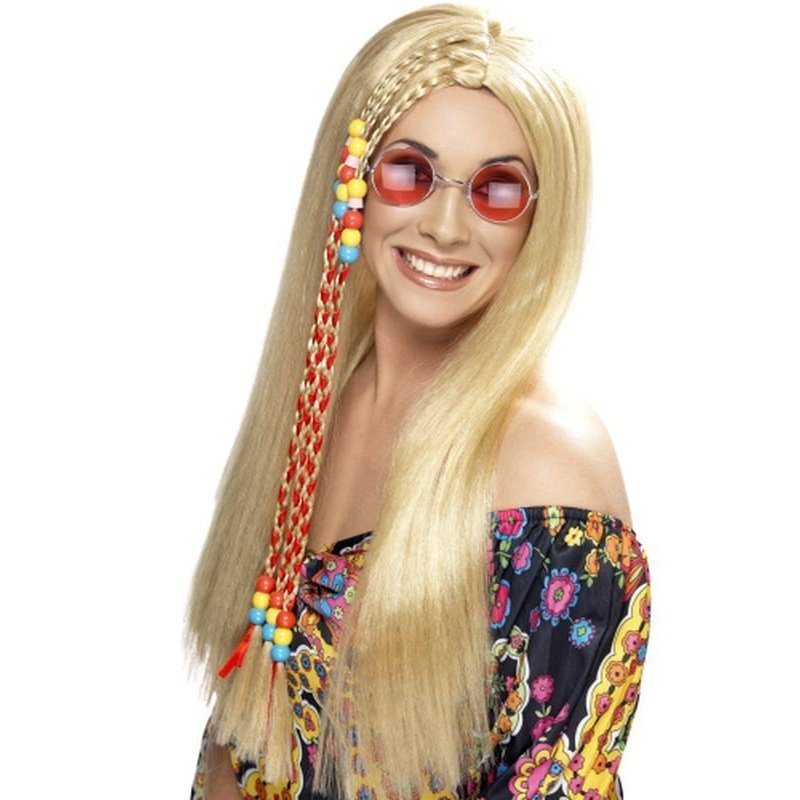 Hippy Party Wig - Blonde - Jokers Costume Mega Store