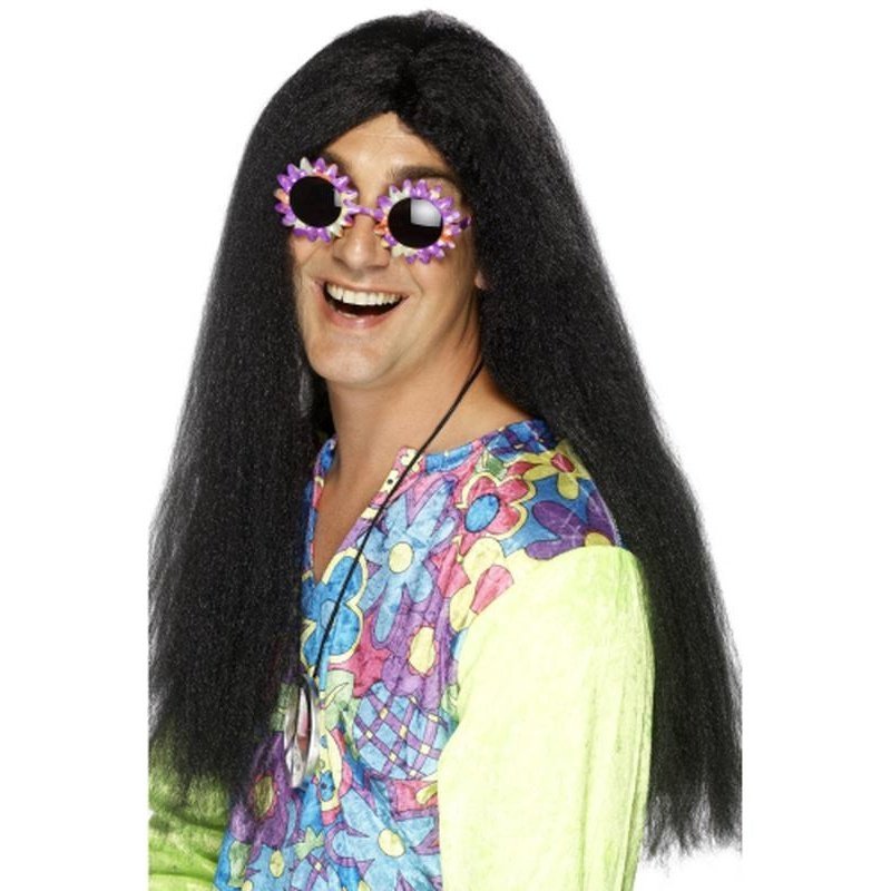 Hippy Wig - Black - Jokers Costume Mega Store