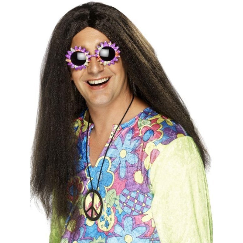 Hippy Wig - Brown - Jokers Costume Mega Store