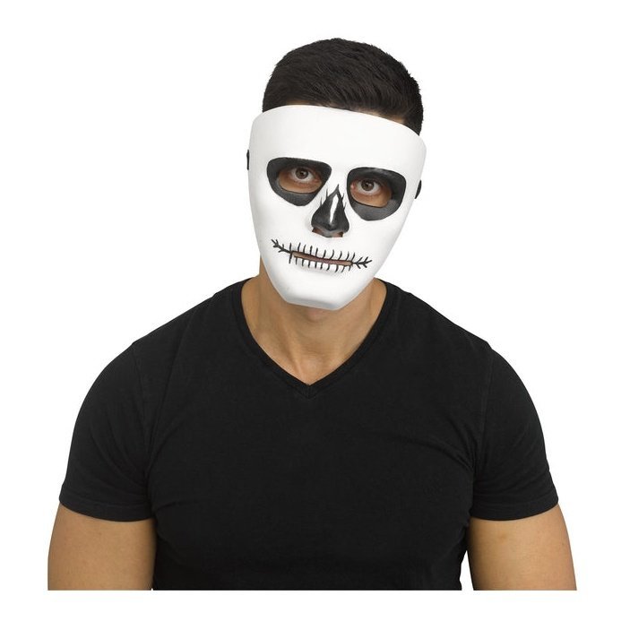 Hollow Eye Mask Black Nose - Jokers Costume Mega Store