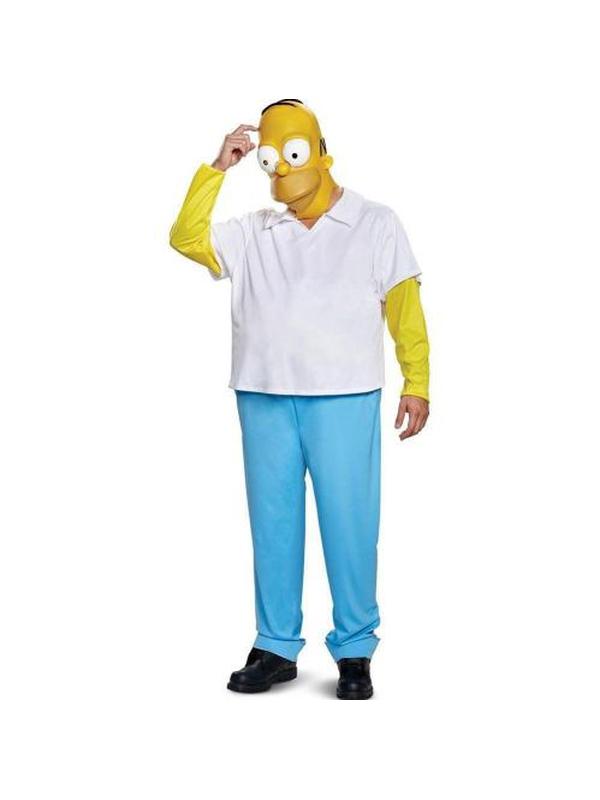 Homer Deluxe Adult Costume - Jokers Costume Mega Store