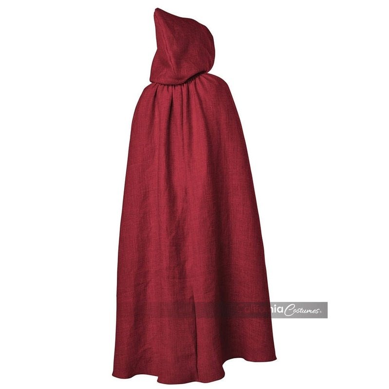 Hooded Cloak Renaissance Adult Costume - Jokers Costume Mega Store