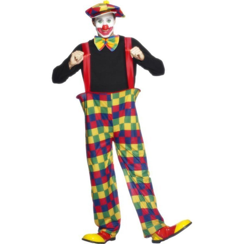 Hooped Clown Costume - Jokers Costume Mega Store