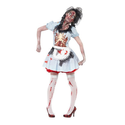 Horror Zombie Countrygirl Costume - Jokers Costume Mega Store