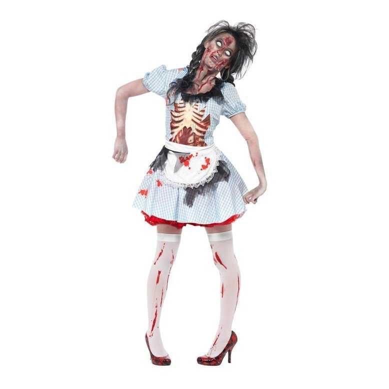 Horror Zombie Countrygirl Costume - Jokers Costume Mega Store