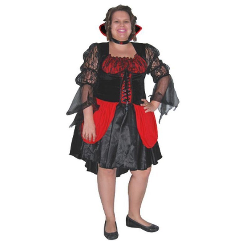 Hot Vampiress - Adult Plus - XL - Jokers Costume Mega Store