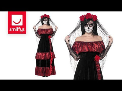 Day of the Dead Bride Costume, Black