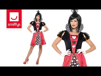 Carded Queen Costume, Red