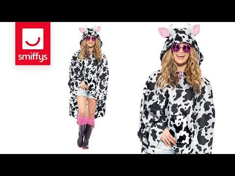 Cow Party Poncho