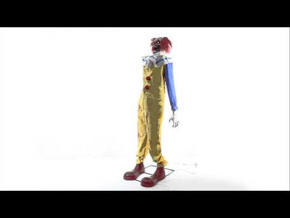 Animated Twitching Clown Prop