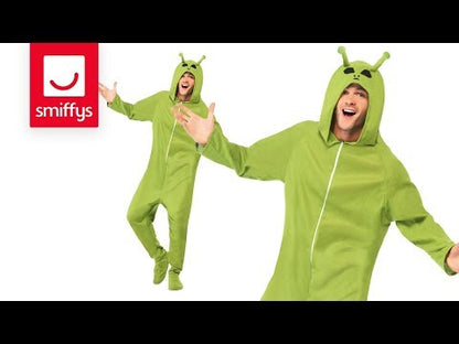 Alien Costume, Green, Adult