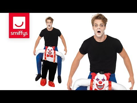 Piggyback Sinister Clown Costume