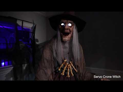 Animated Witch Prop With Servo Motor