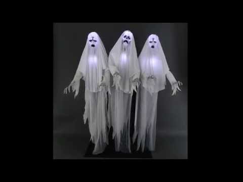 Animated Haunting Ghost Trio