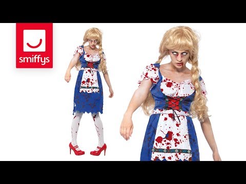 Zombie Bavarian Female Costume