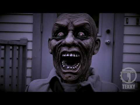 36" Twisting Zombie Animated Prop