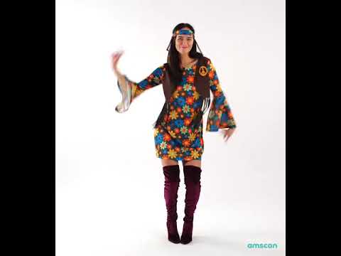 60's Groovy Hippy Woman Costume
