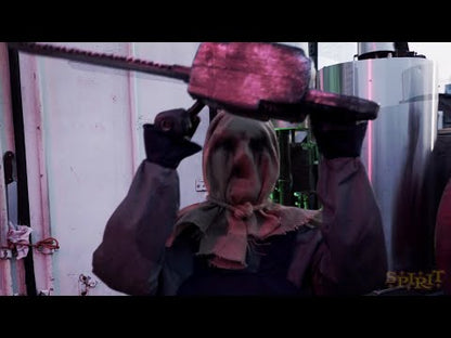 45" Chainsaw Greeter Animated Prop