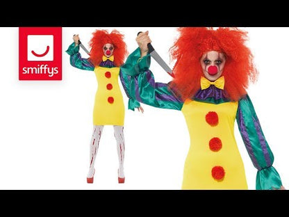 Classic Horror Clown Lady Costume