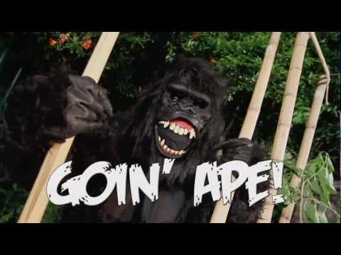 Goin' Ape Deluxe Animotion Moving Gorilla Mask
