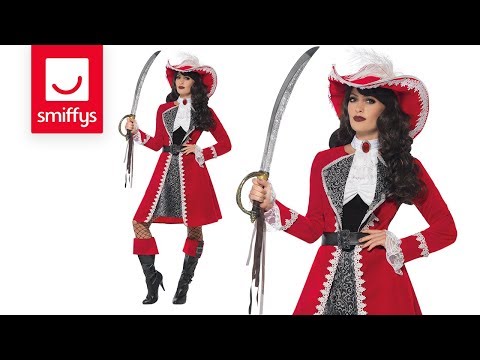 Deluxe Authentic Lady Captain Costume