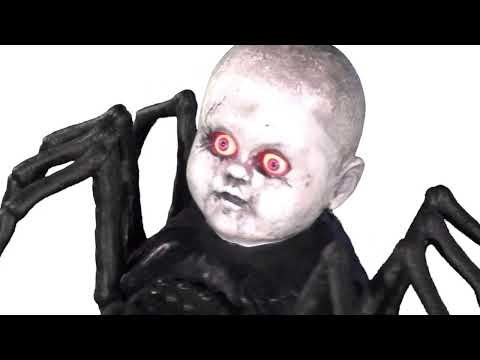 Animated Crawling Spider Doll
