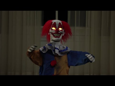36" Little Top Clown Animated Prop