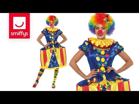 Deluxe Light Up Carousel Clown Costume