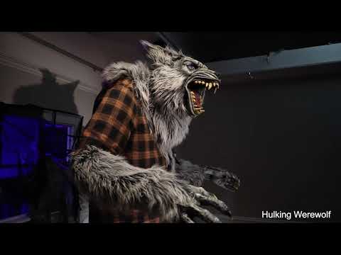 Animated Hulking Werewolf