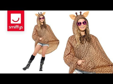 Giraffe Party Poncho