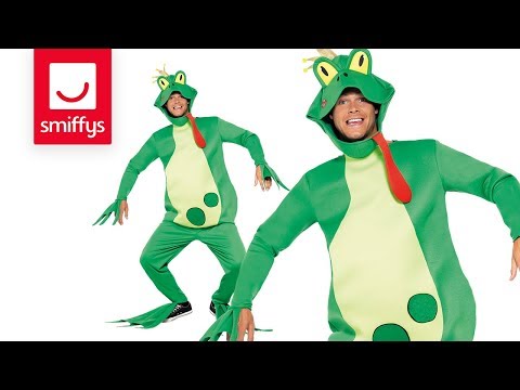 Frog Prince Costume, Top With Attached Gloves