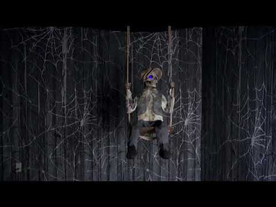 Swinging Skeletal Boy