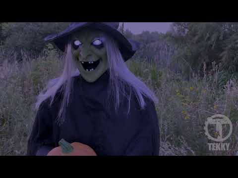 7' Witchy Witch Animated Prop