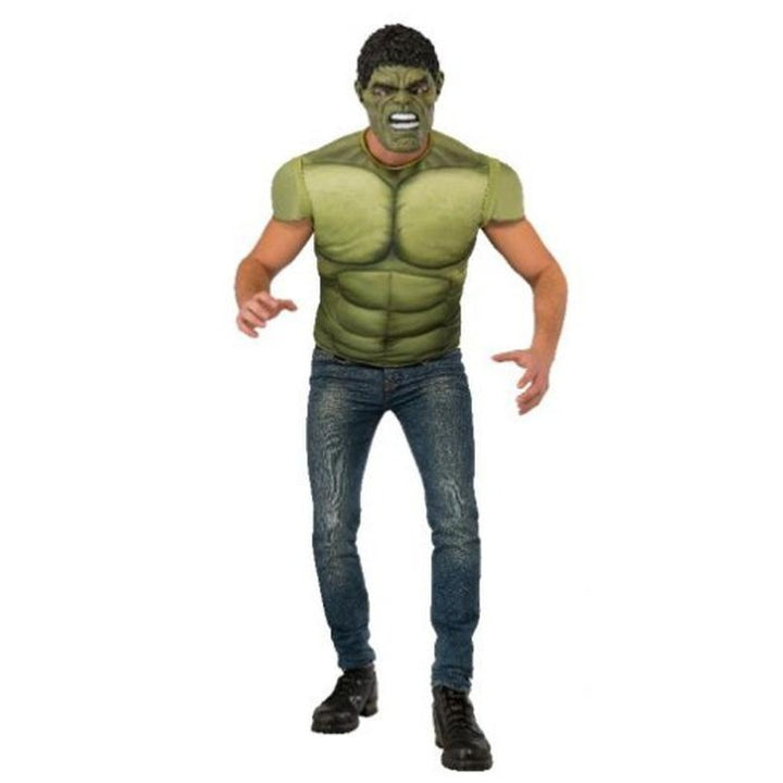 Hulk Avengers 2 Costume Top Size Std - Jokers Costume Mega Store