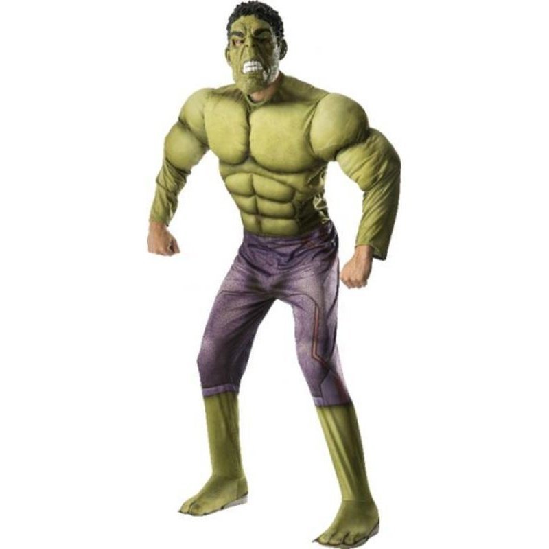 Hulk Avengers 2 Deluxe Costume Size Std - Jokers Costume Mega Store