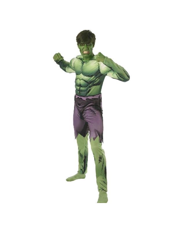 Hulk Avengers Assemble Costume, Adult - Jokers Costume Mega Store