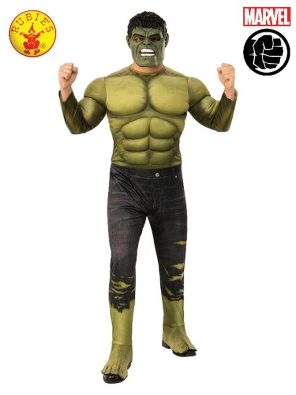 Hulk Deluxe Costume, Adult. - Jokers Costume Mega Store
