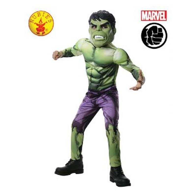 Hulk Deluxe Costume, Child Size Medium 5 7 Yr - Jokers Costume Mega Store