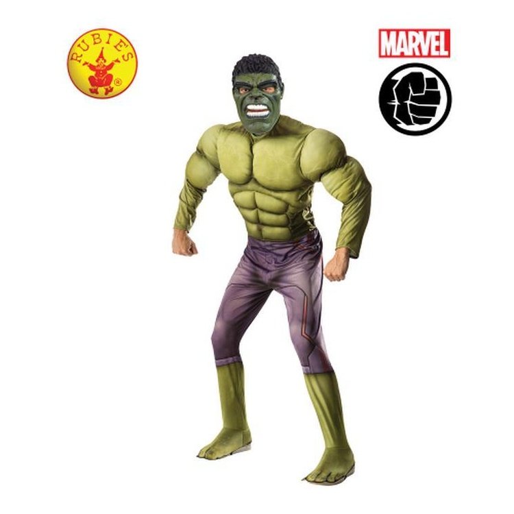 Hulk Deluxe Costume Size Std - Jokers Costume Mega Store